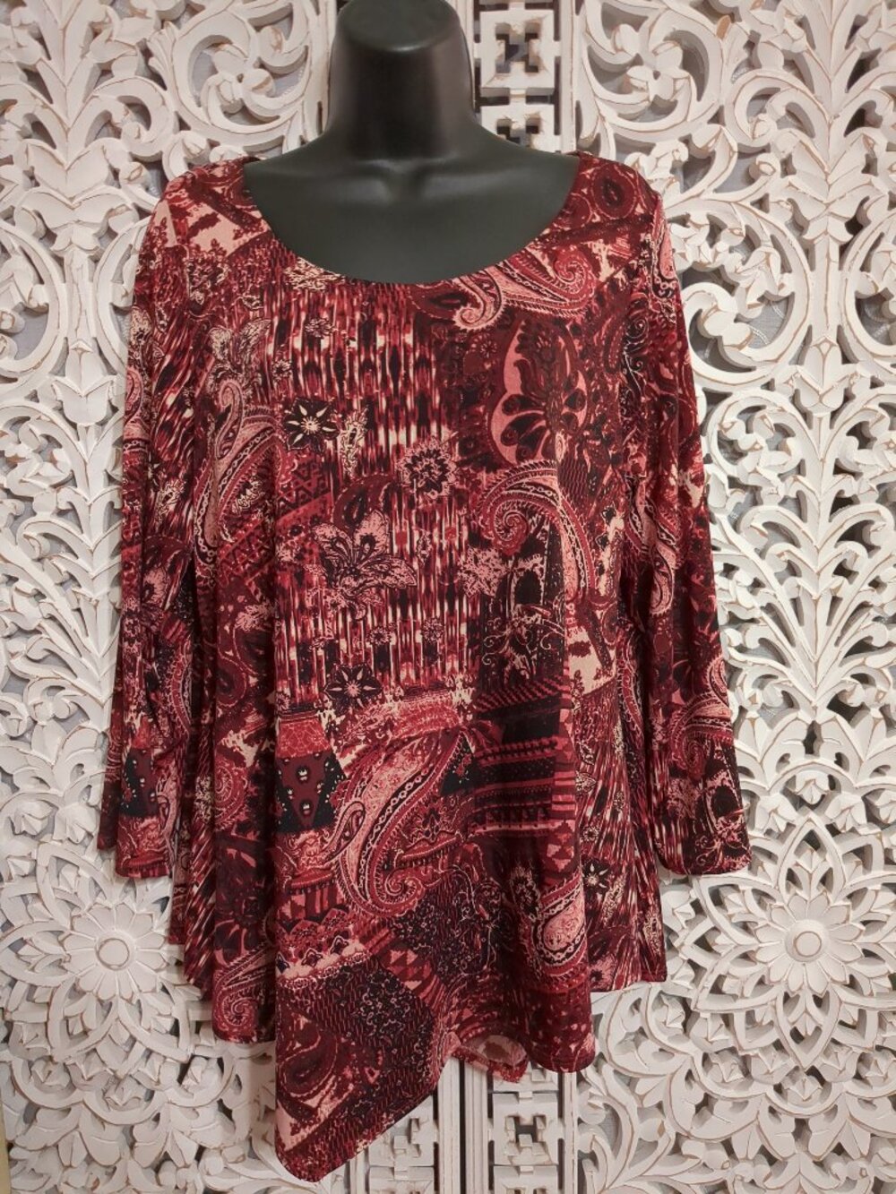🕸💥💢💥🕸 P2P 20" Mid length sleeves tunic top...